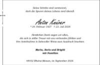 eine Anzeige