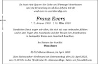 eine Anzeige