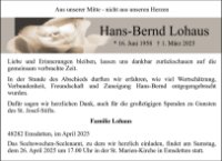 eine Anzeige