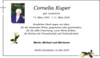 eine Anzeige
