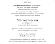 eine Anzeige