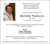 eine Anzeige